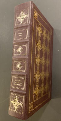 The Franklin Library Vanity Fair By William Thackery 1981 Brown HC Gold Gilded-image