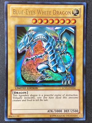 Yu-Gi-Oh TCG #LC01-EN004 Blue-Eyes White Dragon Limited Edition Ultra Rare LP-image