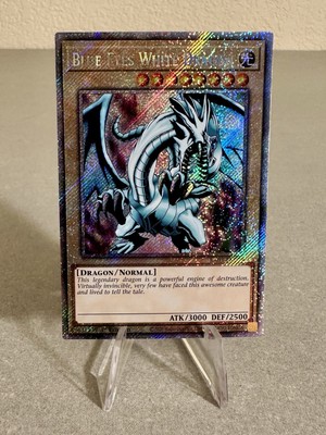 Blue-Eyes White Dragon (Platinum Secret Rare) RA03-EN079 Quarter Century Bonanza-image