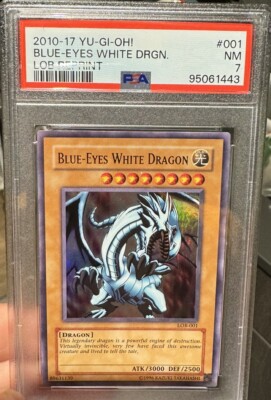 Yu-Gi-Oh! TCG Blue-Eyes White Dragon Legend Of Blue Eyes  LOB-001 Unlimited-image