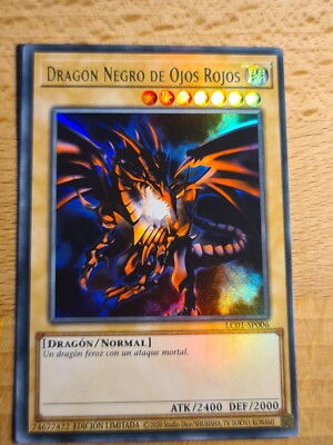 Red-Eyes Black Dragon (V.1 - Ultra Rare)●YUGIOH●LC01●SPANISH●LIMIT EDITION●MINT-image