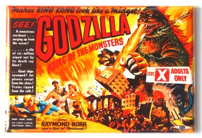 Godzilla (1954) FRIDGE MAGNET movie poster 