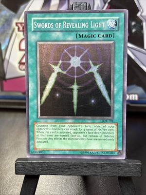 Swords of Revealing Light LOB-101 The Legend of Blue Eyes White Dragon Unlimited-image