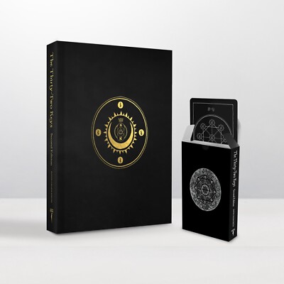 The Thirty-Two Keys Deluxe Leather Bound Book & Cards Set by David Chaim Smith-image
