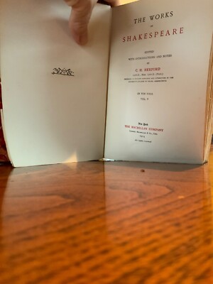 The Complete Works of Shakespeare, The Eversley Edition, 11 books 1904-image