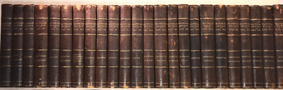 LEATHER Set;SIR WALTER SCOTT,WAVERLY NOVELS!Complete ANTIQUARIAN(1857)ABBOTSFORD-image