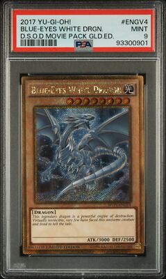2017 #ENGV4 BLUE-EYES WHITE DRAGON PSA 9-image