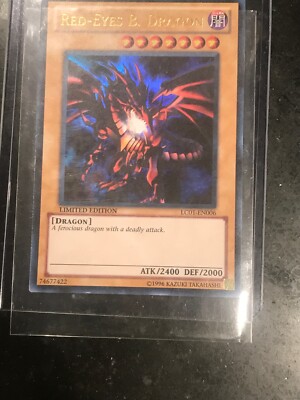 Red Eyes B Dragon - Yu-Gi-Oh! - Ultra Rare -LC01-EN006  Ships Same Day-image