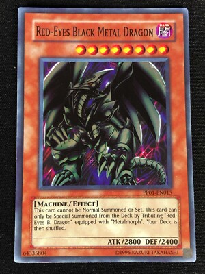 YUGIOH RED-EYES BLACK METAL DRAGON PP01-EN015 SUPER (NM)-image