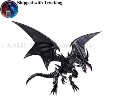 TAMASHII NATIONS S.H.MonsterArts Red-Eyes Black Dragon Figure Yu Gi Oh 220mm PVC-image
