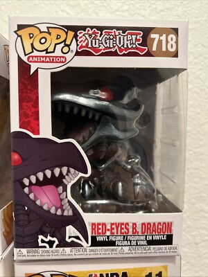Funko Pop! Vinyl: Yu-Gi-Oh! - Red-Eyes Black Dragon #718-image