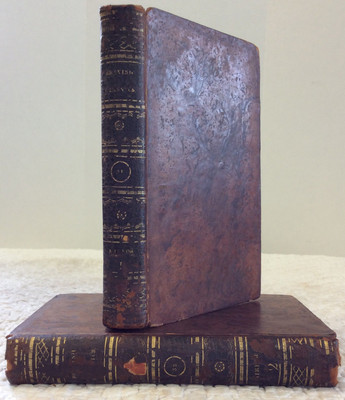 THE MIRROR. In Two Volumes., Essays, 1803, leatherbound set-image