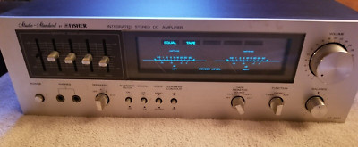 Fisher Integrated DC Stereo Amplifier CA-2220 POWERS ON-image