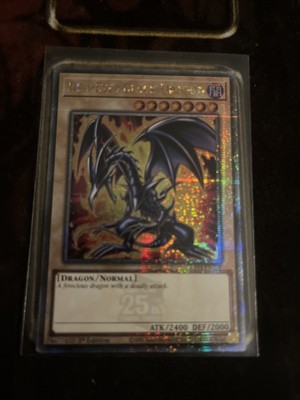 YUGIOH RED-EYES BLACK DRAGON QUARTER CENTUTY SECRET RARE RA04-EN109-image
