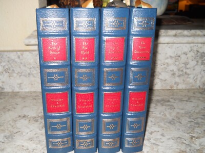 Easton Press Winston Churchill's A History of the English Speaking Peoples Set 4-image