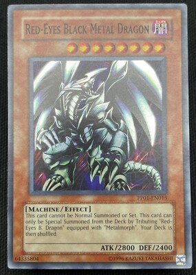 Yu-Gi-Oh! TCG Red-Eyes Black Metal Dragon PP01-EN015 Super Rare NM-image
