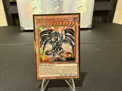 Red-Eyes Darkness Metal Dragon MGED-EN009 Maximum Gold: El Dorado 1st Edition-image