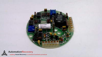 FISHER ROSEMOUNT 01151-0137, PRINTED AMPLIFIER CIRCUIT  BOARD, NEW* #221246-image