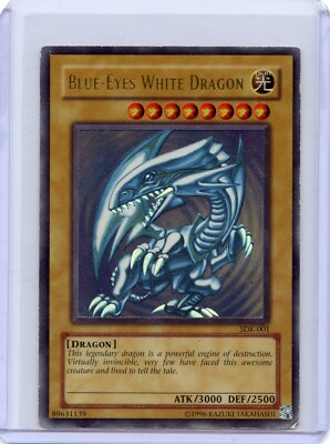 MP Yugioh SDK-001 Blue-Eyes White Dragon Ultra Rare Starter Deck-image
