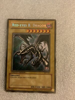 Yugioh Red-Eyes B. Dragon BPT-005 Secret Rare Limited Edition VLP-image