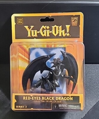 YuGiOh Red Eyes Black Dragon Figure NECA Serie 2 Collectible Figure - Sealed NIB-image