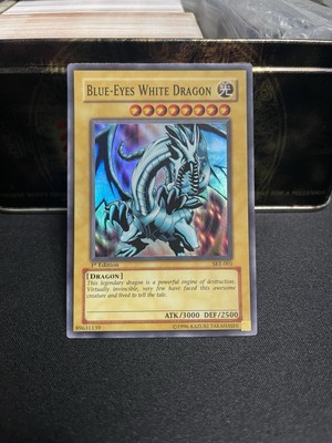 1st Edition Blue-Eyes White Dragon Yugioh Card-image