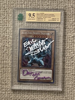 Dan Green/Eric Stuart Blue-Eyes White Dragon CT14-EN002 2017 Mega-Tins LE 9.5-image