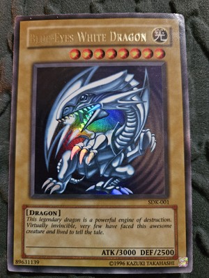 Blue Eyes White Dragon SDK-001 Two Card Set-image