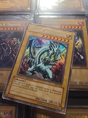 Blue-Eyes White Dragon BPT-003 Secret Rare Yugioh-image