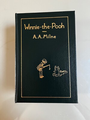 Winnie The Pooh 4 Volume Set by AA Milne Easton Press Mint Leather Bound &Gilded-image