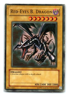 Red-Eyes Black Dragon SDJ-001 Unlimited Ultra Rare PL-image