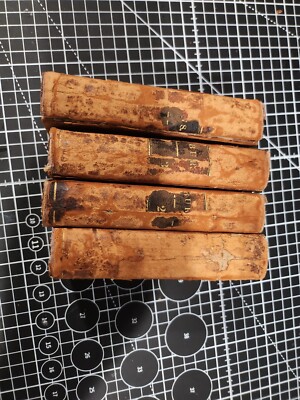 1824 - THE LIFE AND WORKS OF ROBERT BURNS (4 Volume Set) by Alexander Peterkin-image