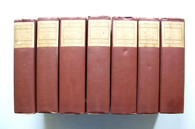 1898 Ltd. Edition Deluxe THE WORKS OF CHARLES KINGSLEY Seven Volume Set-image