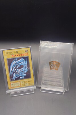 Yu-Gi-Oh! 　Blue-Eyes White Dragon　unopened Stainless Steel Card　From Japan-image