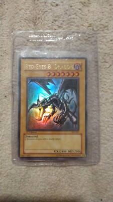 yugioh red eyes b dragon holographic -image