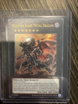 Red-Eyes Flare Metal Dragon Holographic-image