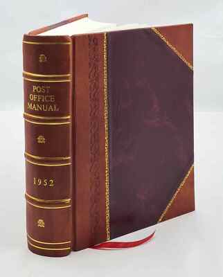Post Office Manual 1952 By United States. Post Office Department [Leather Bound]-image