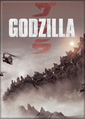 Godzilla Tail 2014 Movie Poster Photo Refrigerator Magnet NEW UNUSED-image