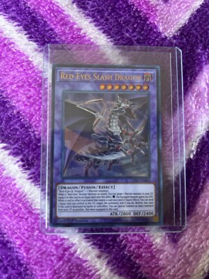 Red-Eyes Slash Dragon LEDU-EN003 Legendary Duelists 1st Edition-image