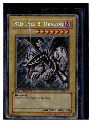 The Legend of BEWD #BPT-005 Red-Eyes B. Dragon LIMITED EDITION-image