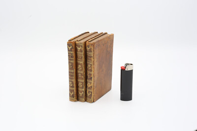 1782 Paris, 3 vol. Works of Seneca; leather bound BEAUTIFUL SET!!!-image