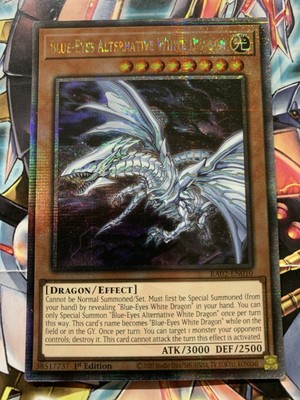 Blue-Eyes Alternative White Dragon (Quarter Century Secret Rare) RA02-EN010 25th-image