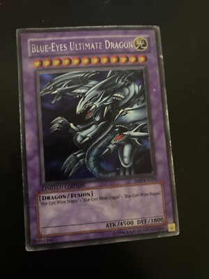 Yu-Gi-Oh! TCG Blue-Eyes Ultimate Dragon Shonen Jump Magazine Promotional...-image
