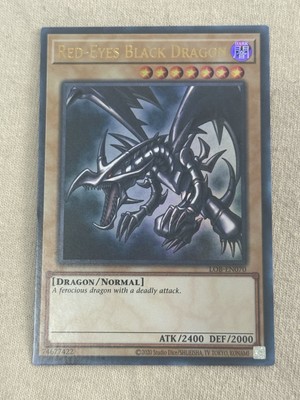 Red-Eyes B. Dragon LOB-070 The Legend of Blue Eyes White Dragon Unlimited-image