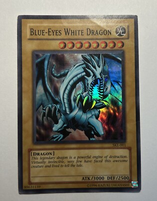 Yu-Gi-Oh! TCG Blue-Eyes White Dragon Kaiba Evolution - SKE-001 - MP/HP-image