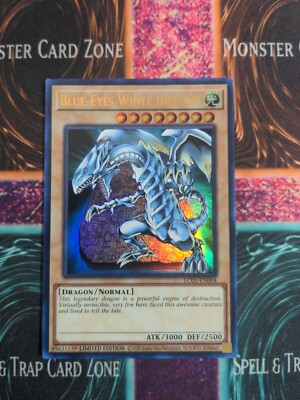 Yu-Gi-Oh! Blue-Eyes White Dragon LC01-EN004 Ultra Rare Limited NM/LP-image
