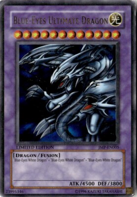 2005 Yugioh Shonen Jump Ultimate Edition Blue-Eyes Ultimate Dragon (Ultra Rare)-image