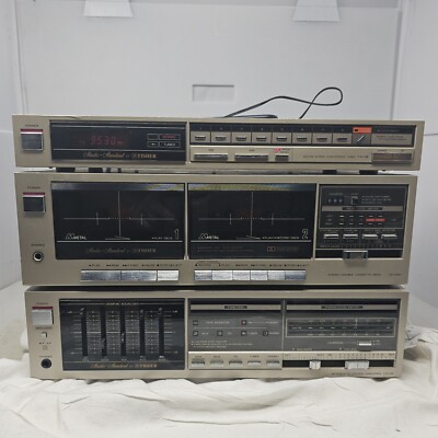 Fisher CA-67 Stereo Amplifier / FM-67 Tuner / CR-W45 Double Cassette Deck-image