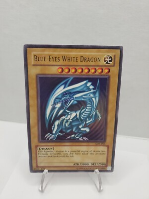 LP Blue-Eyes White Dragon SDK-001 89631139 1996 Yu-Gi-Oh! Vintage 🔥🔥-image