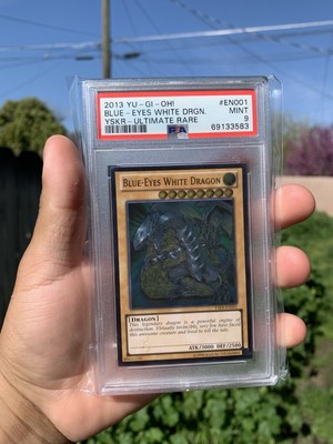 2013 Yugioh Blue Eyes White Dragon YSKR-EN001 Psa 9-image